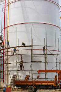 Jasa Sandblasting Silo Bekasi: PT. Eltama Prima Indo – Blastnesia Indonesia