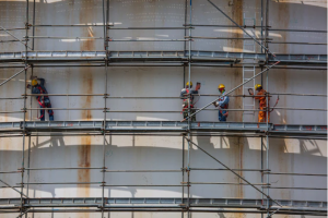 Jasa Sandblasting Silo Tangerang: PT. Eltama Prima Indo – Blastnesia Indonesia